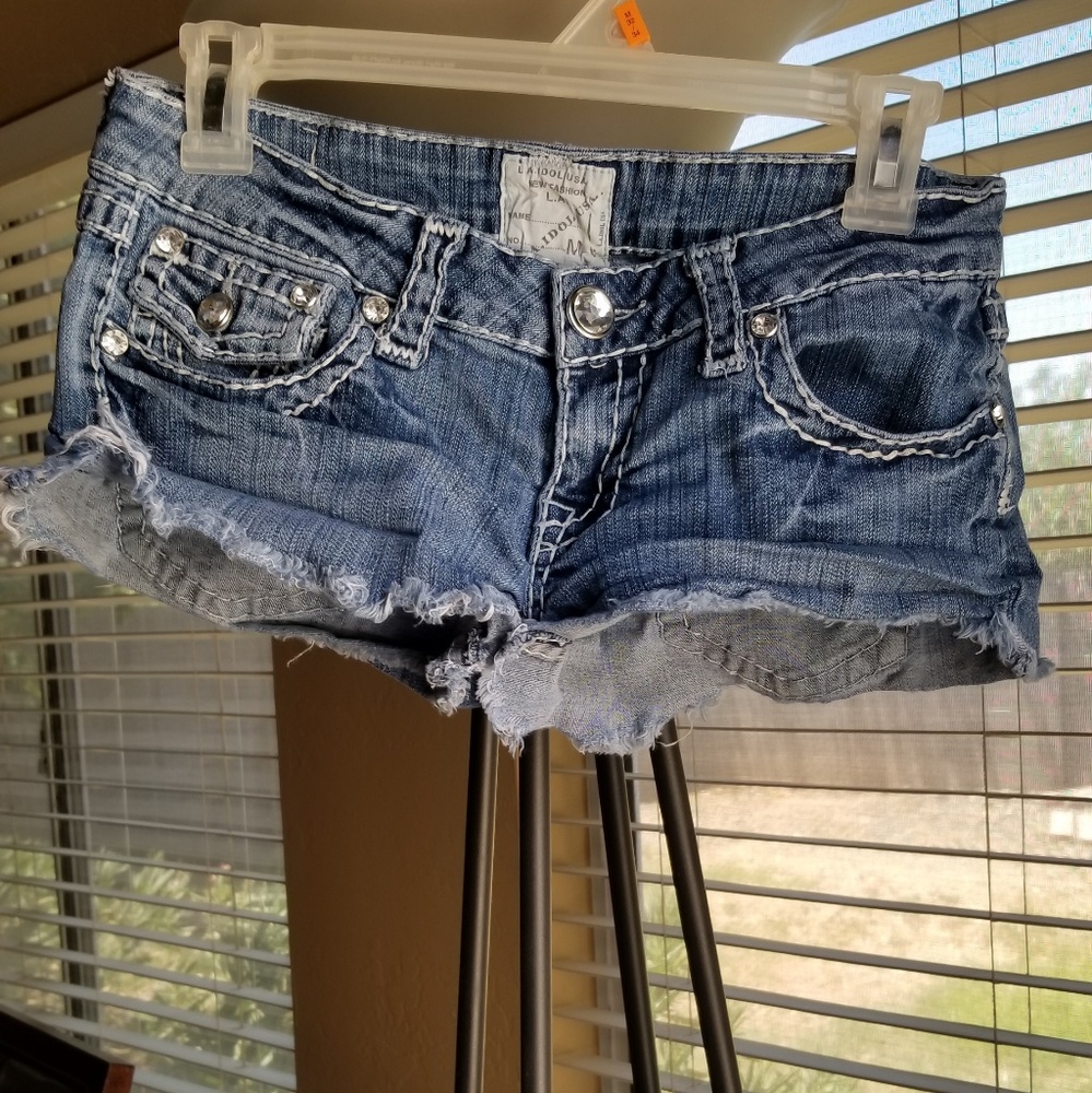 Denim Mini Shorts